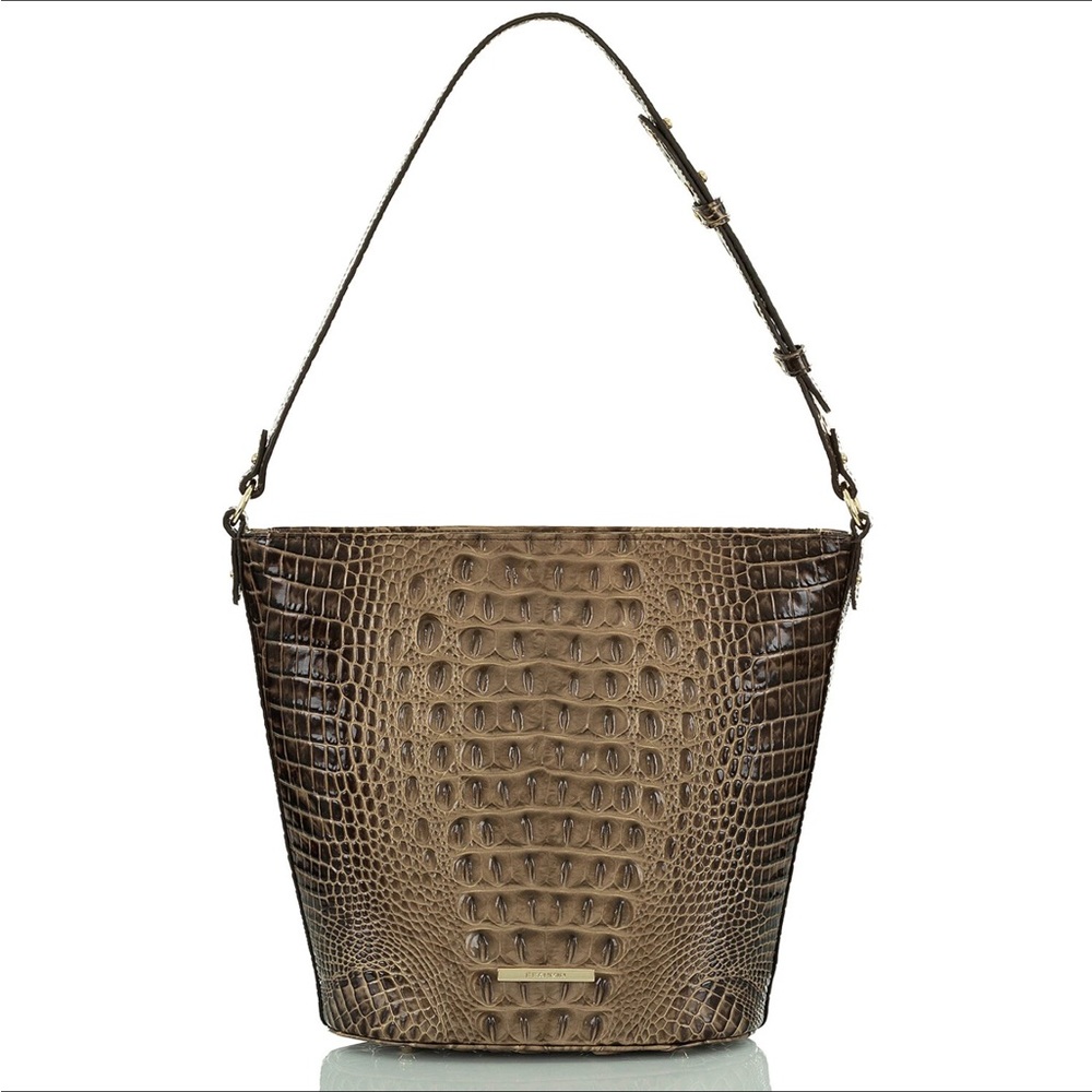 Brahmin Quinn Shoulder Bag in Coffee Melbourne